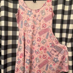 Sweet Society Kawaii Pastel Gamer Dress